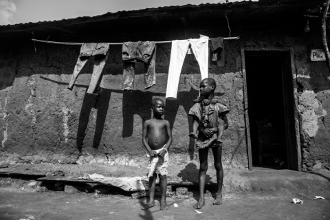 Nigerian children in Lagos